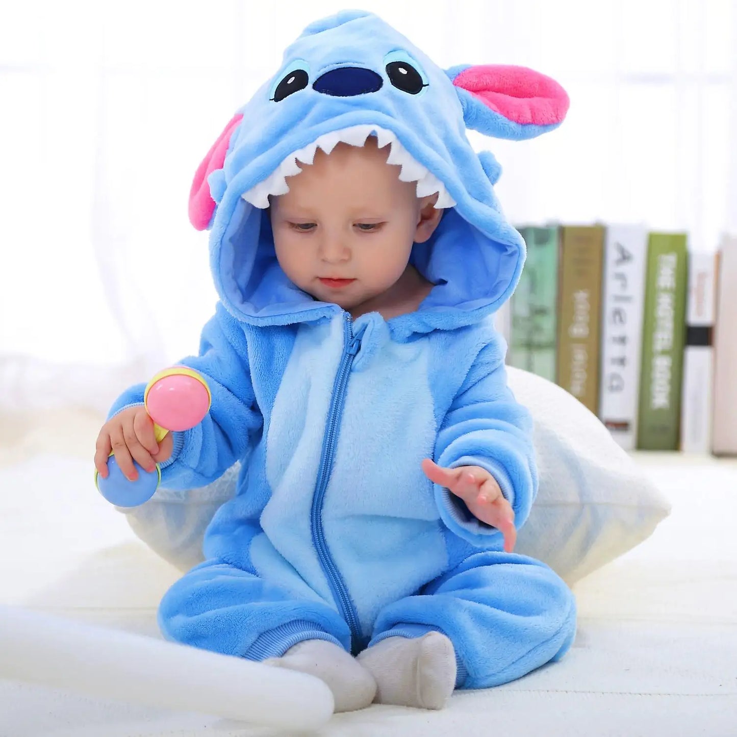 forma de stich ara que tu bebe se vea adorable
