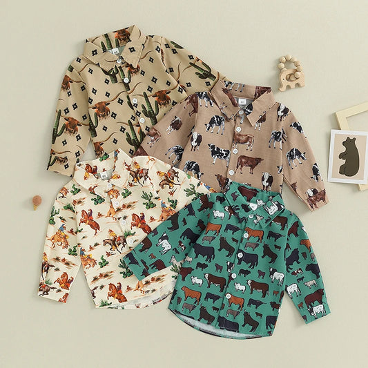 Camisas elegante y divertidas para tus pequeños