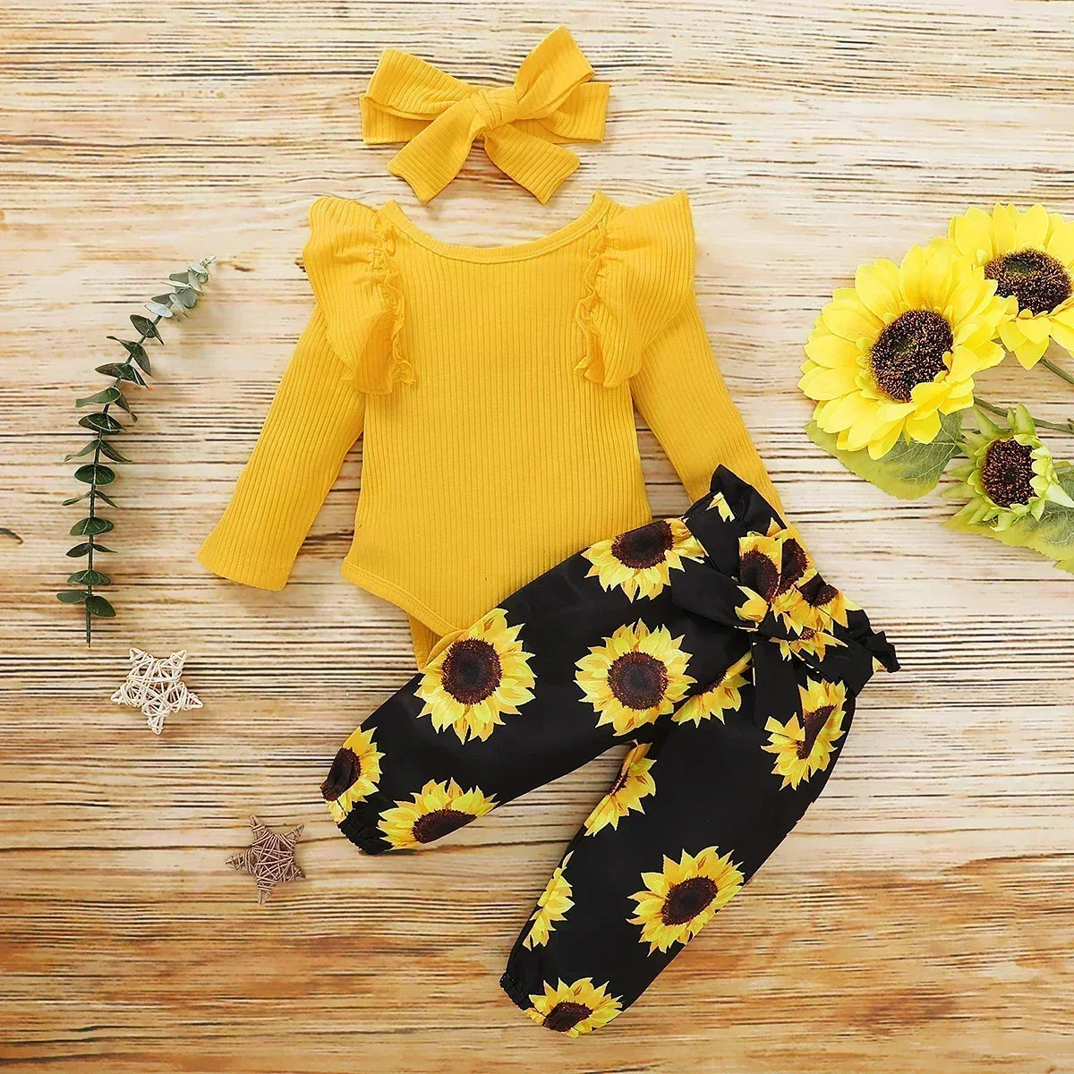 Un hermoso y llamativo conjunto para tu bebe