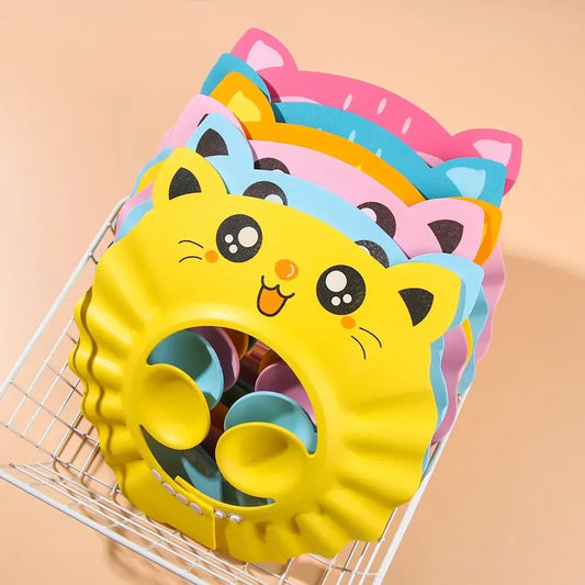 Un gorrito que asegurara el baño de tu bebe.